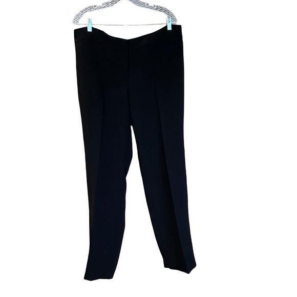 Talbots Pants - Talbots Signature Woman Lightweight Black Flowy Dress Pants 18W